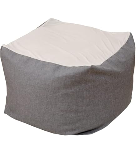 ニトリ ビーズクッション BS200 角丸（ビック グレー）＋サポーター